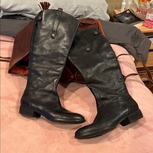 Sam Edelman Black Over the Knee Boots